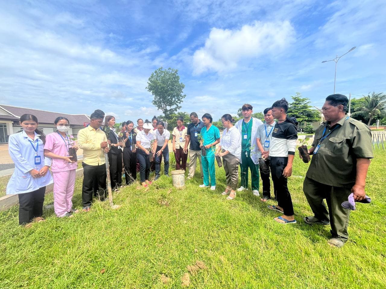 KV Hospital hosted a tree planting event